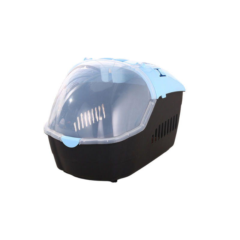 YES4PETS small blue travel pet carrier for cats and small dogs – secure and comfortable