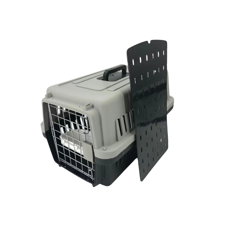 YES4PETS medium black pet carrier for cats and small dogs – comfortable and durable travel bag