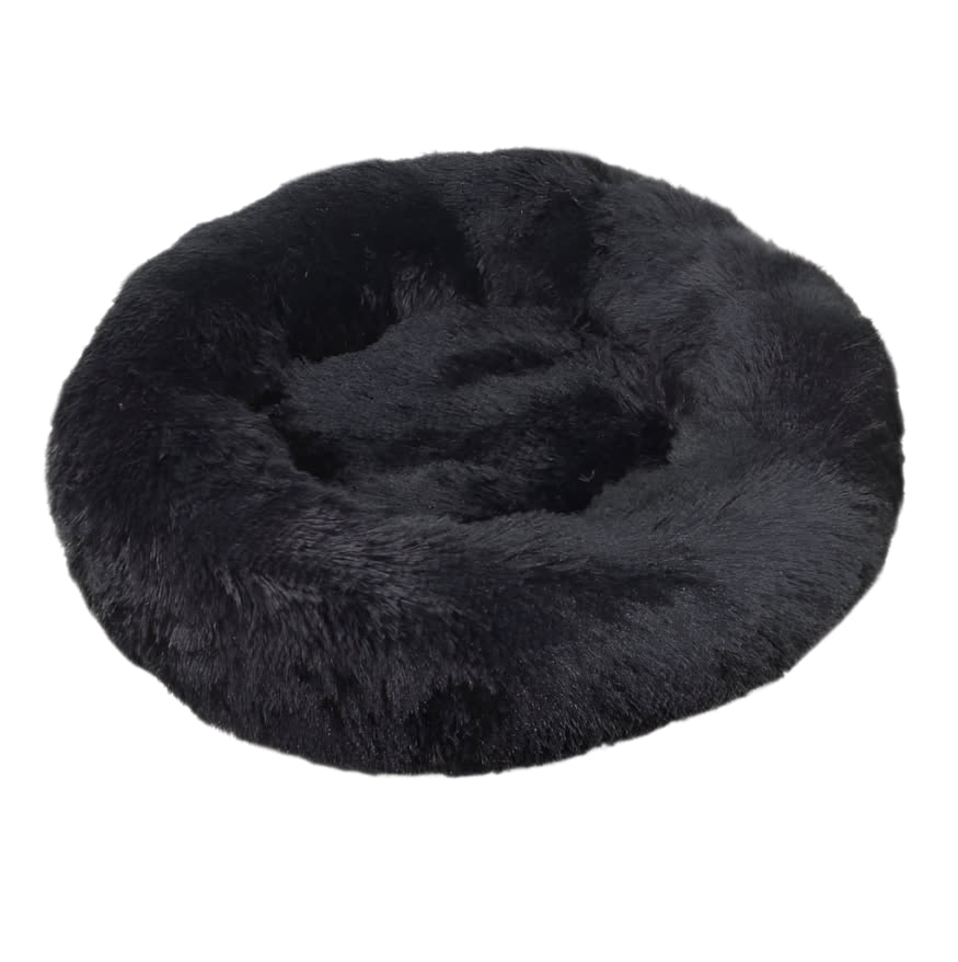 Calming Donut Pet Bed -Soft Faux Fur