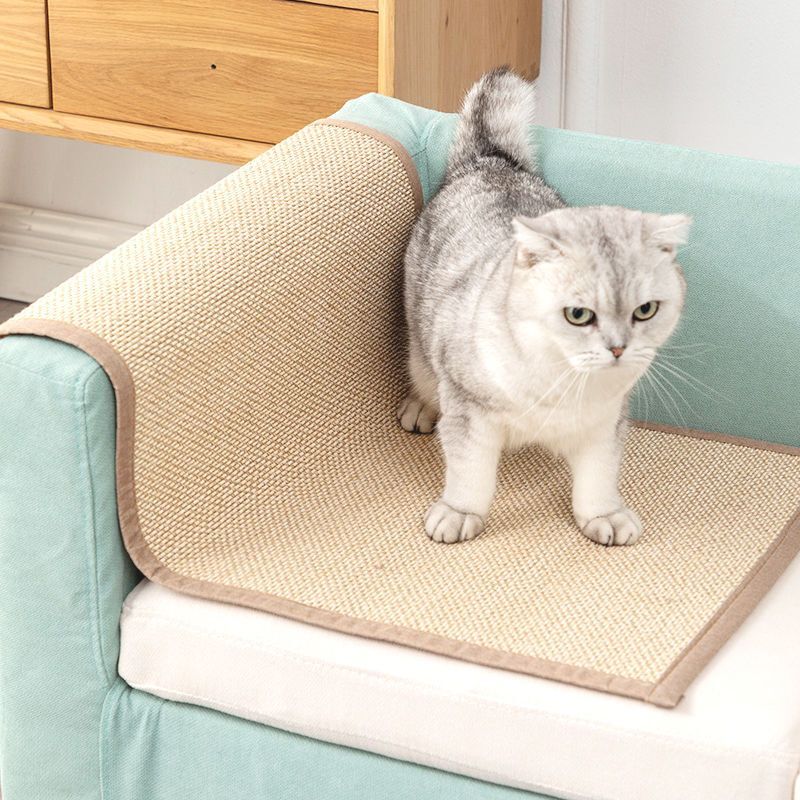 Natural Bamboo Cat Scratcher Sofa Mat