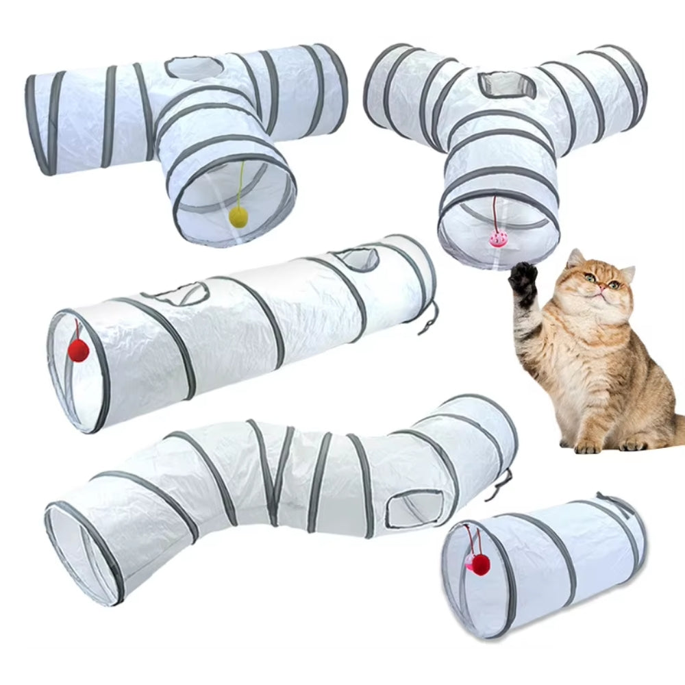 White Cat Tunnel Toy Pet Supplies Cross Border Playground