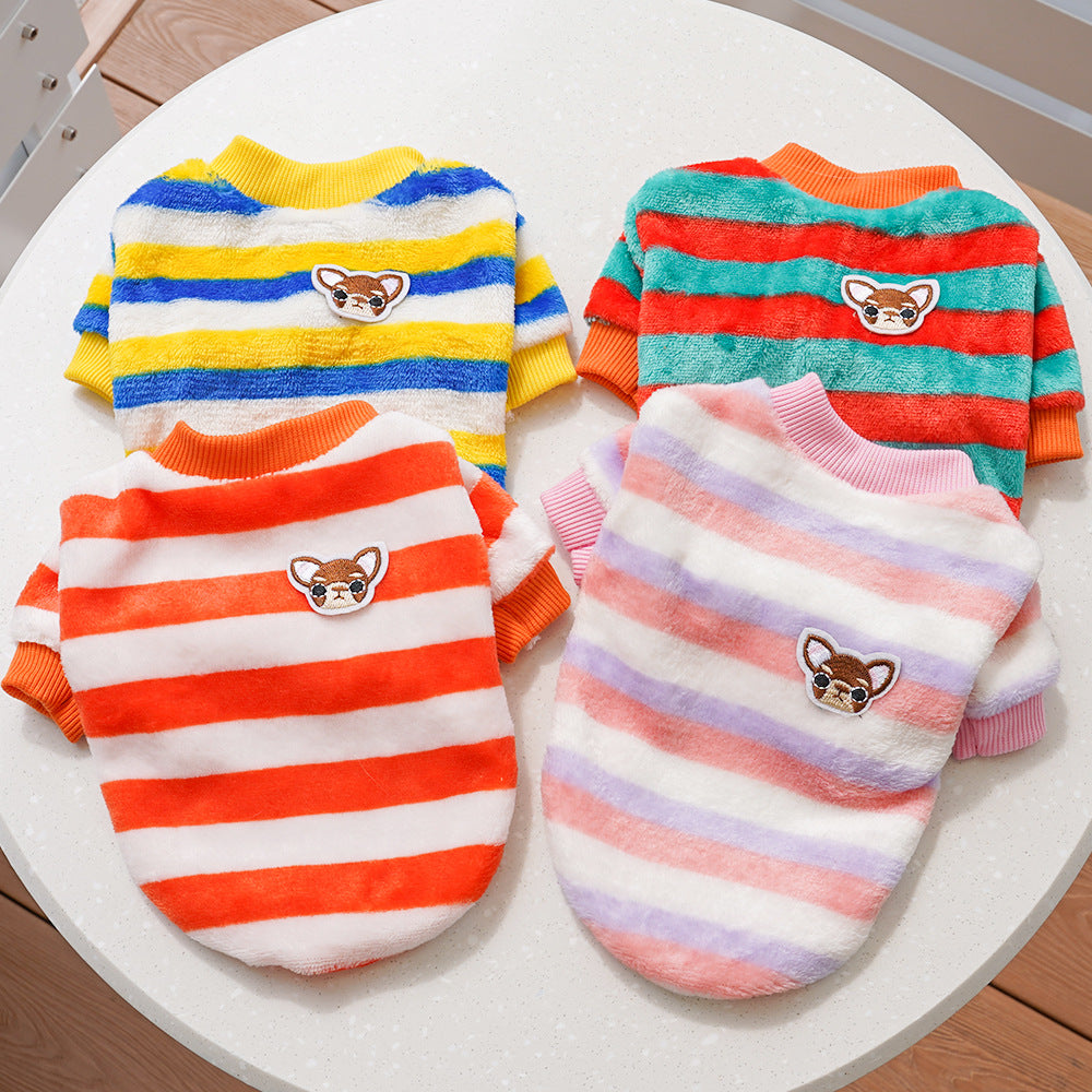 Warm Embroidered Dog & Cat Jumper