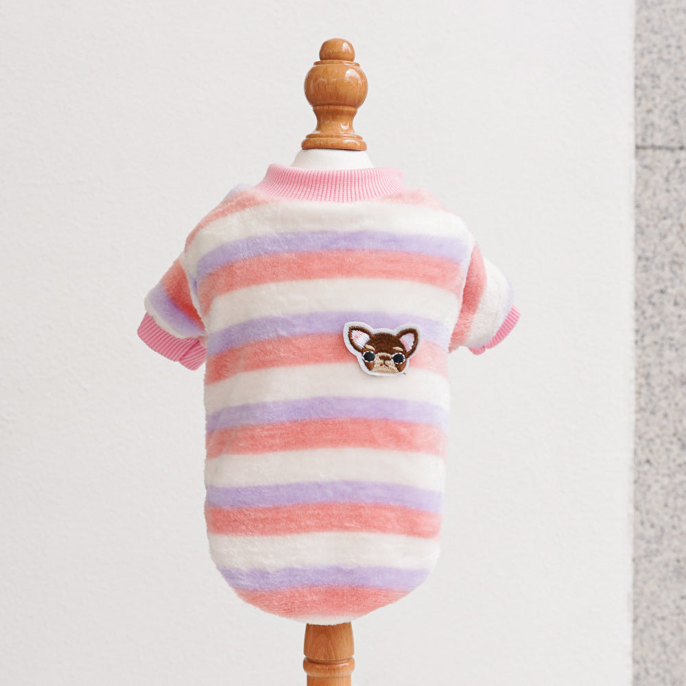 Warm Embroidered Dog & Cat Jumper