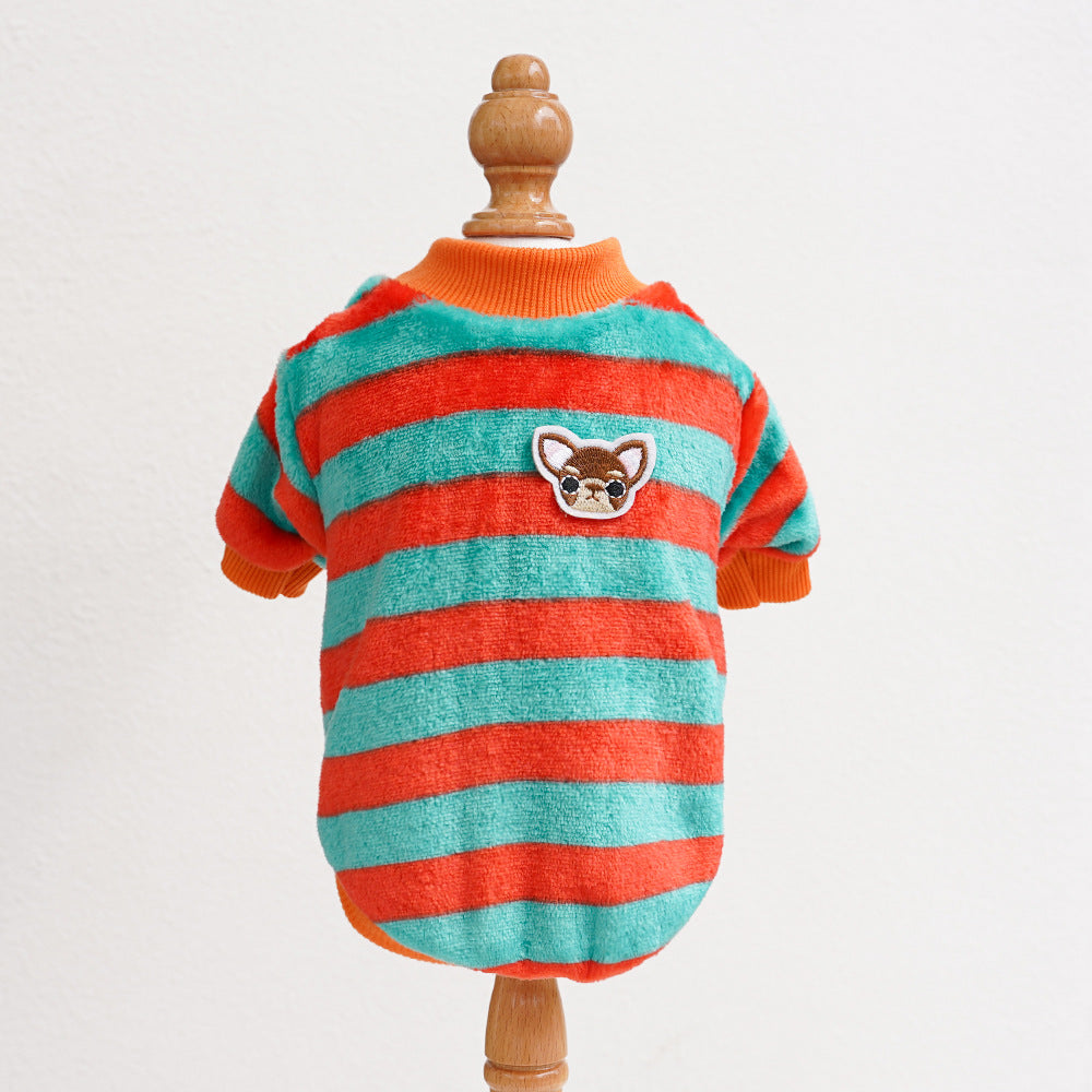 Warm Embroidered Dog & Cat Jumper