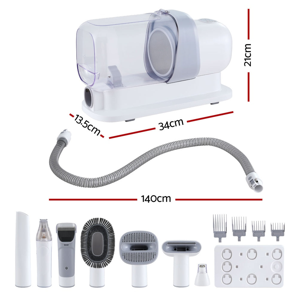 i.Pet Pet Grooming Kit Vacuum Dog Cat Hair Dryer Remover Clipper