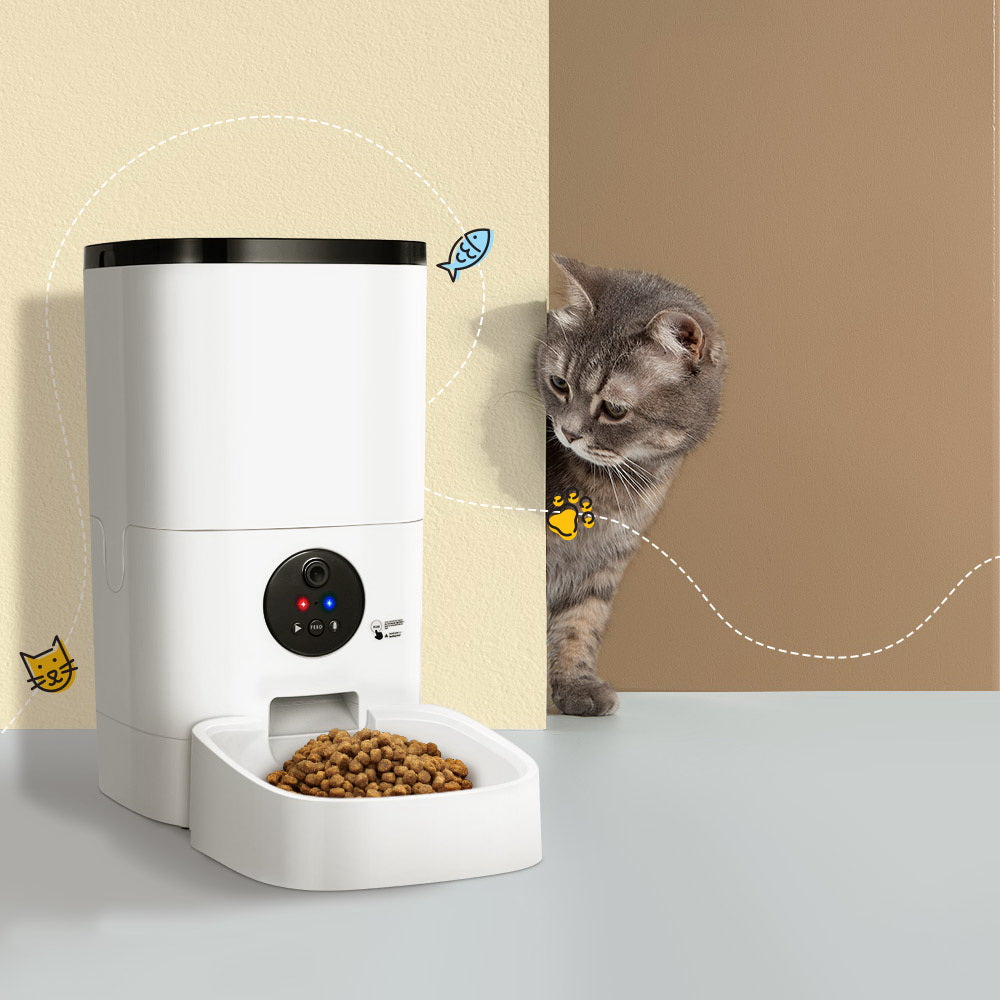 i.Pet Automatic Pet Feeder 6L Wifi Camera Dog Cat