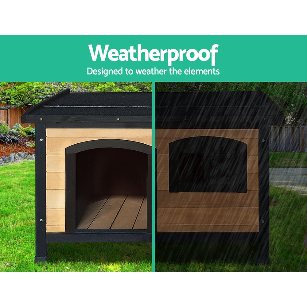 Dog Kennel Extra Large Wooden Outdoor Indoor Puppy Pet House