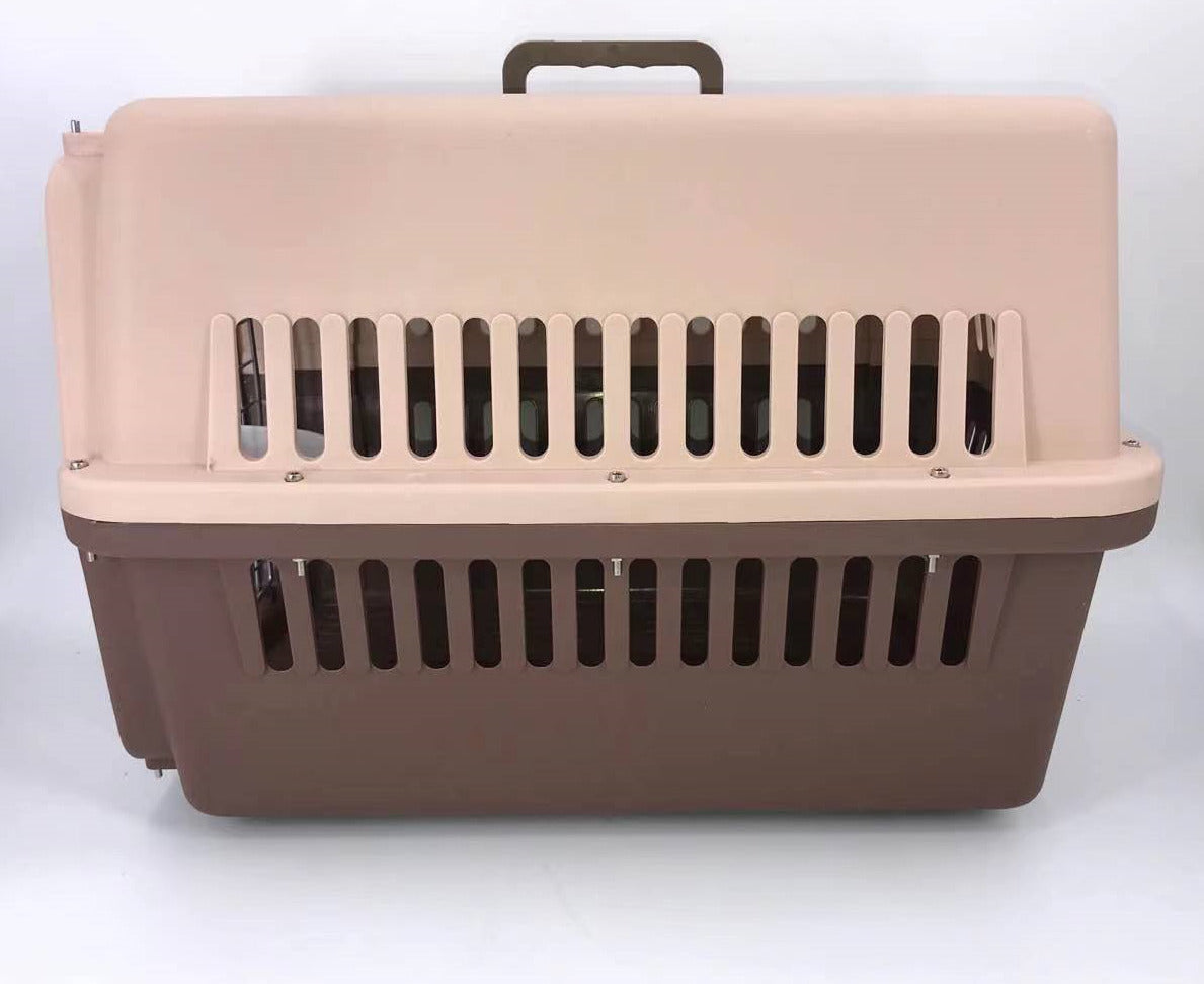 YES4PETS Large Airline Pet Carrier – Brown