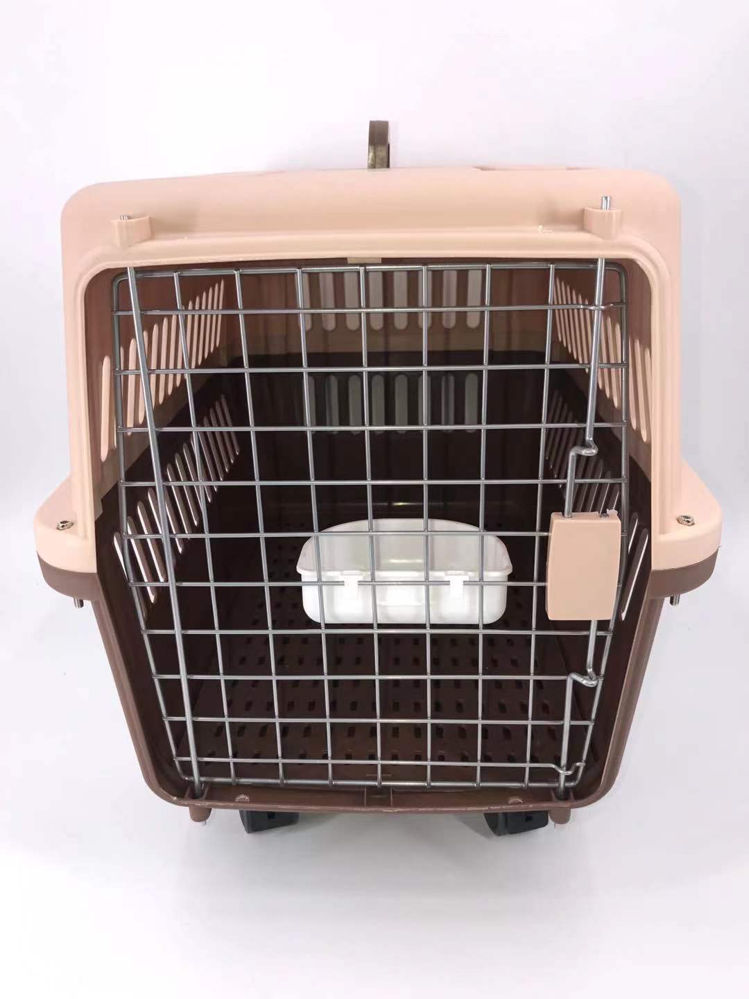 YES4PETS Large Pet Carrier – Brown