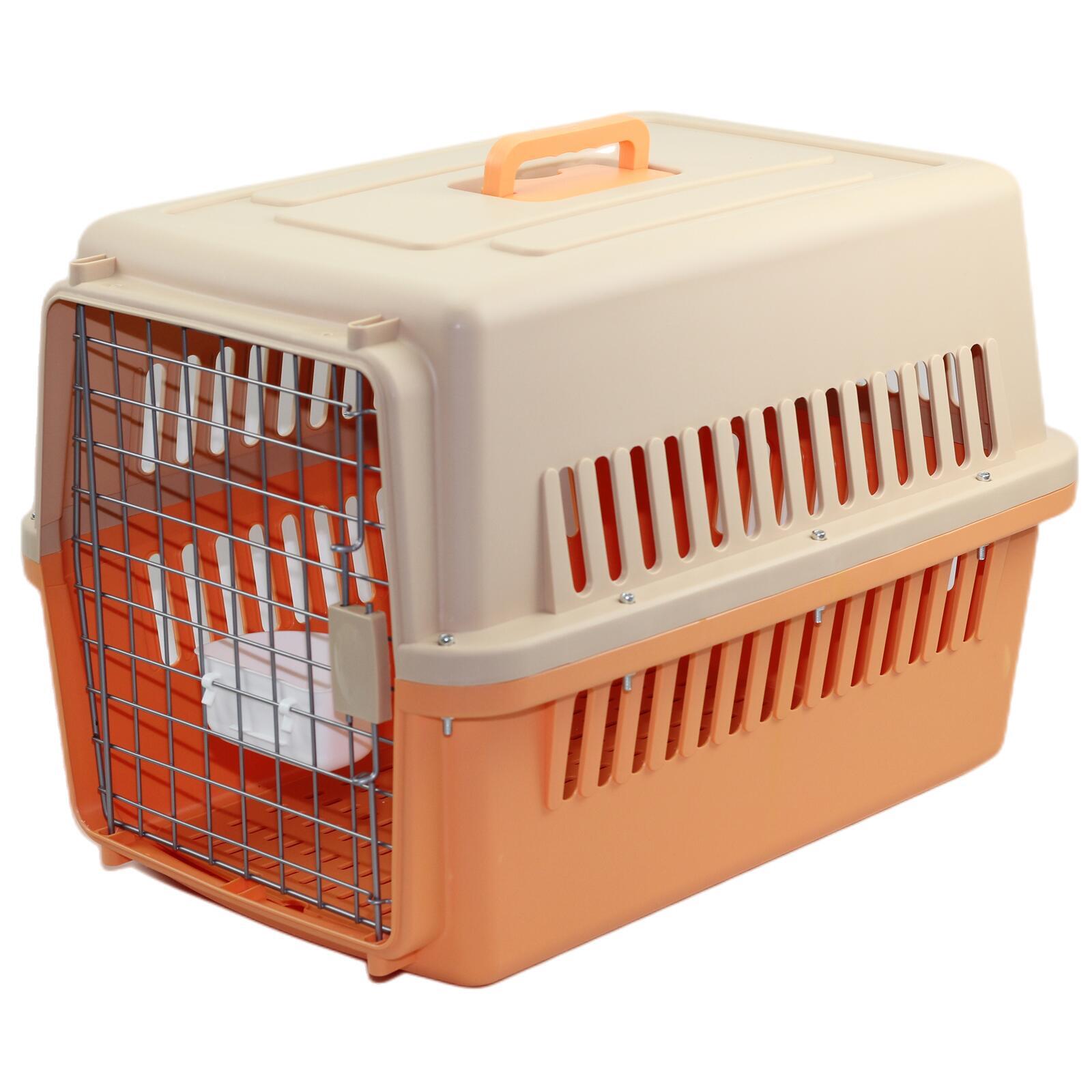 YES4PETS Large Pet Carrier – Orange
