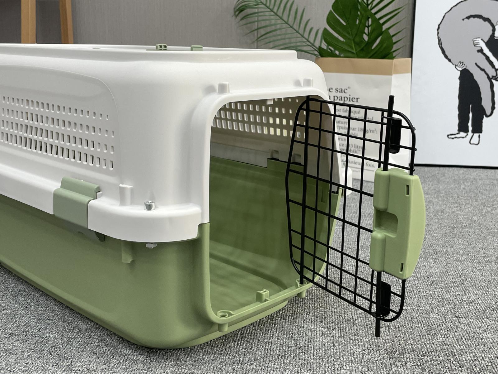 YES4PETS Medium Pet Carrier (Green)