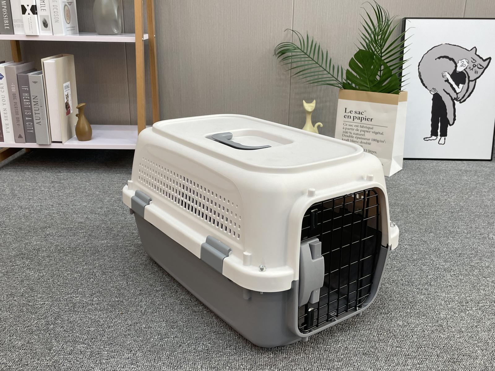 YES4PETS Medium Pet Carrier – Grey