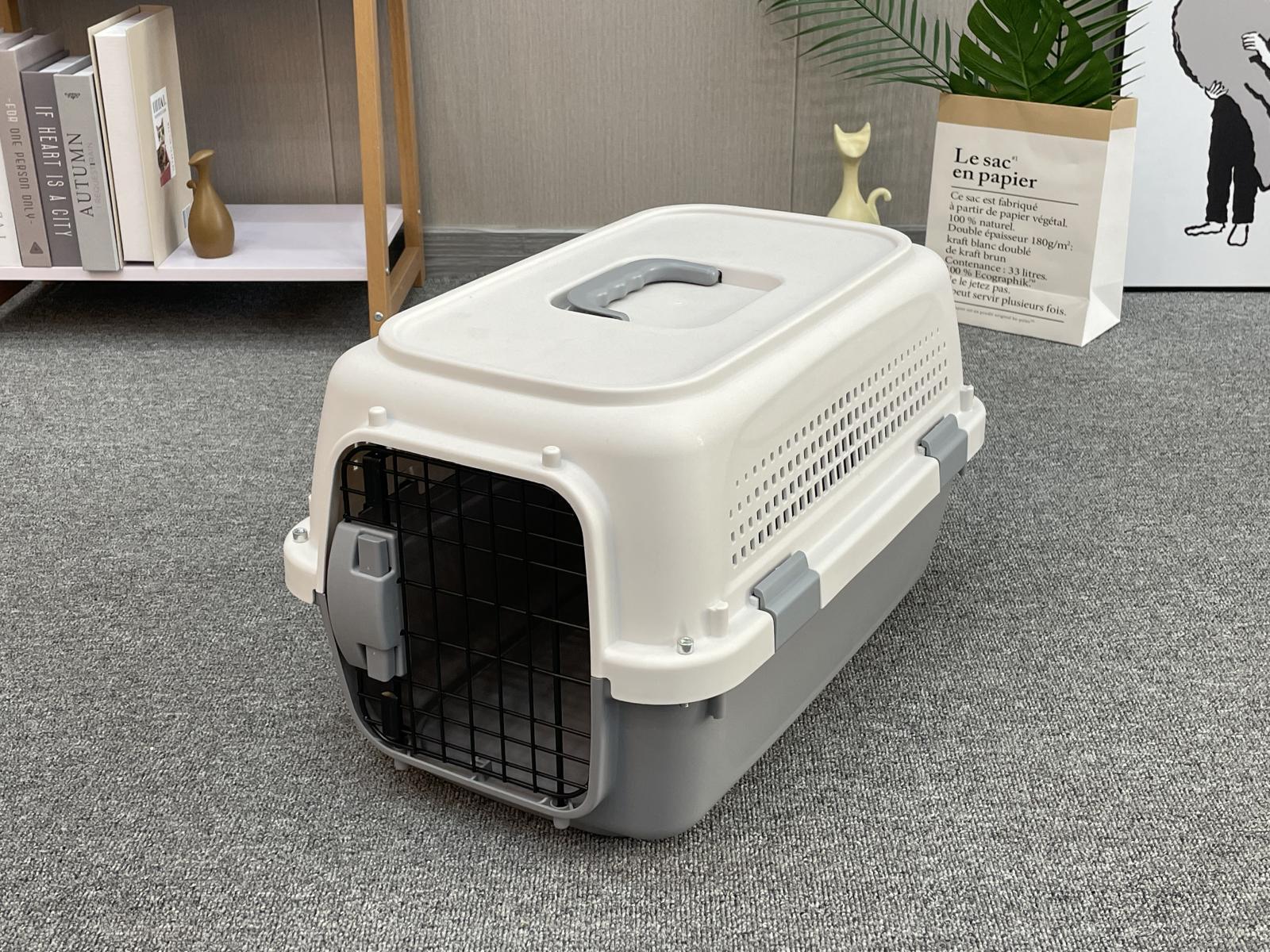 YES4PETS Medium Pet Carrier – Grey