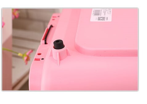 YES4PETS Small Plastic Pet Carrier – Pink
