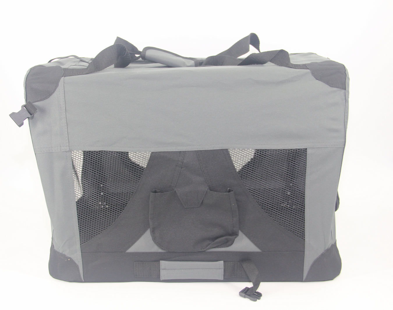 YES4PETS Small Foldable Pet Crate – Grey