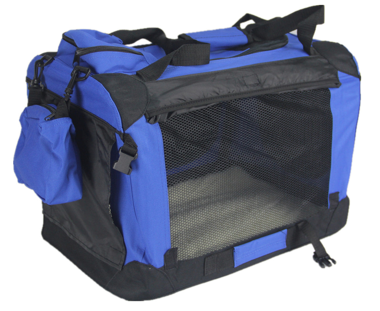 YES4PETS Medium Foldable Pet Crate – Blue