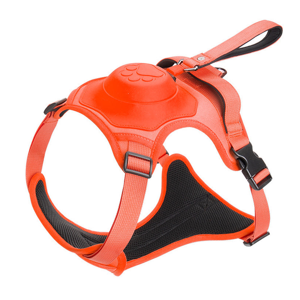 XL Vibe Geeks Ultimate 2-in-1 Reflective Harness Orange