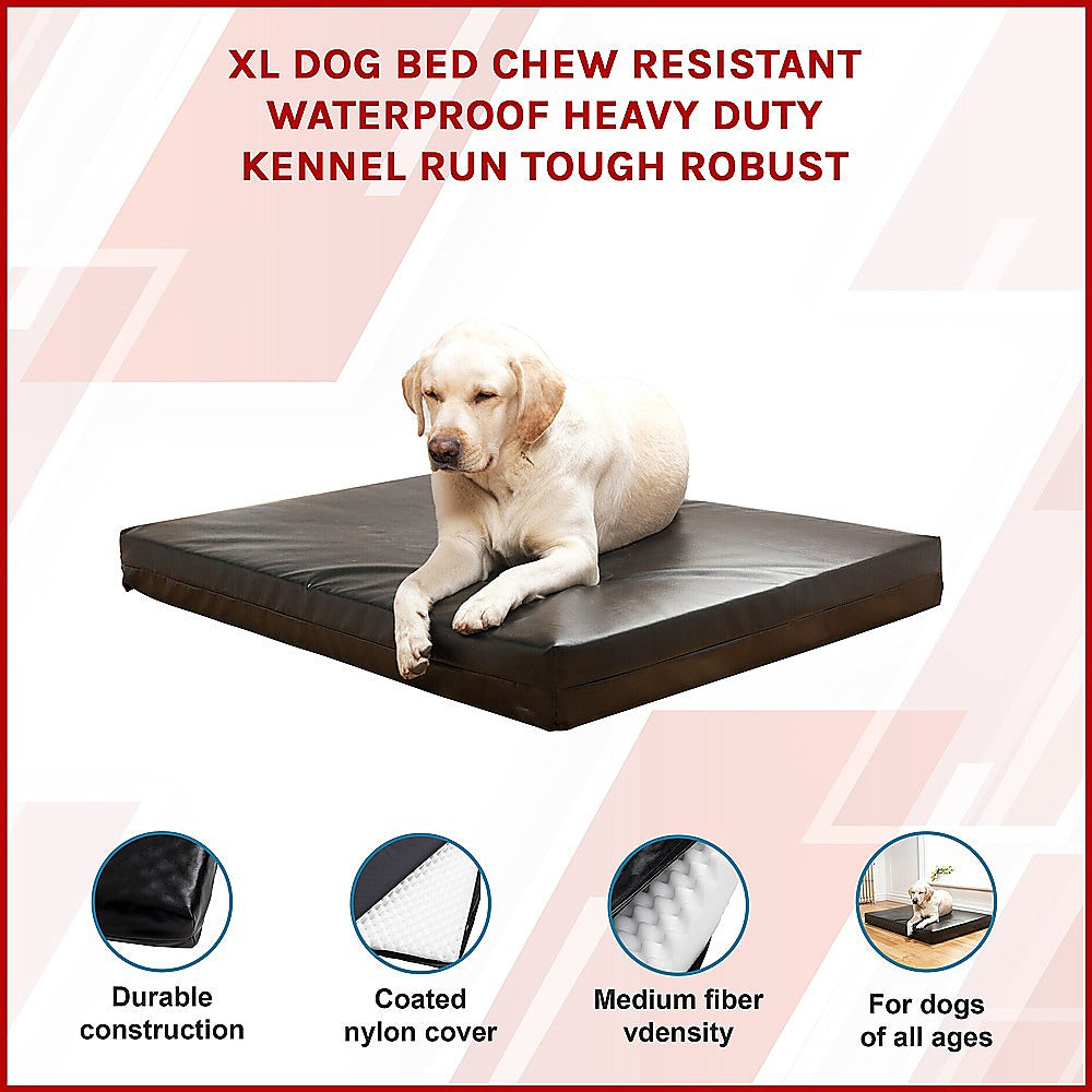 XL Dog Bed Chew Resistant Waterproof Heavy Duty Kennel