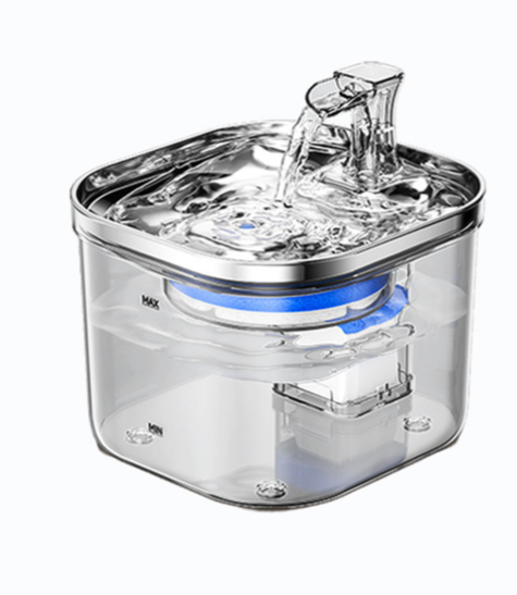 Wired Intelligent Pet Water Fountain with Quiet Sensor