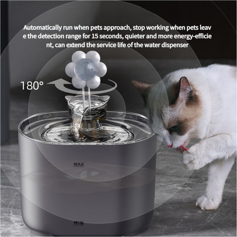 2.2L Intelligent Sensing Pet Water Fountain