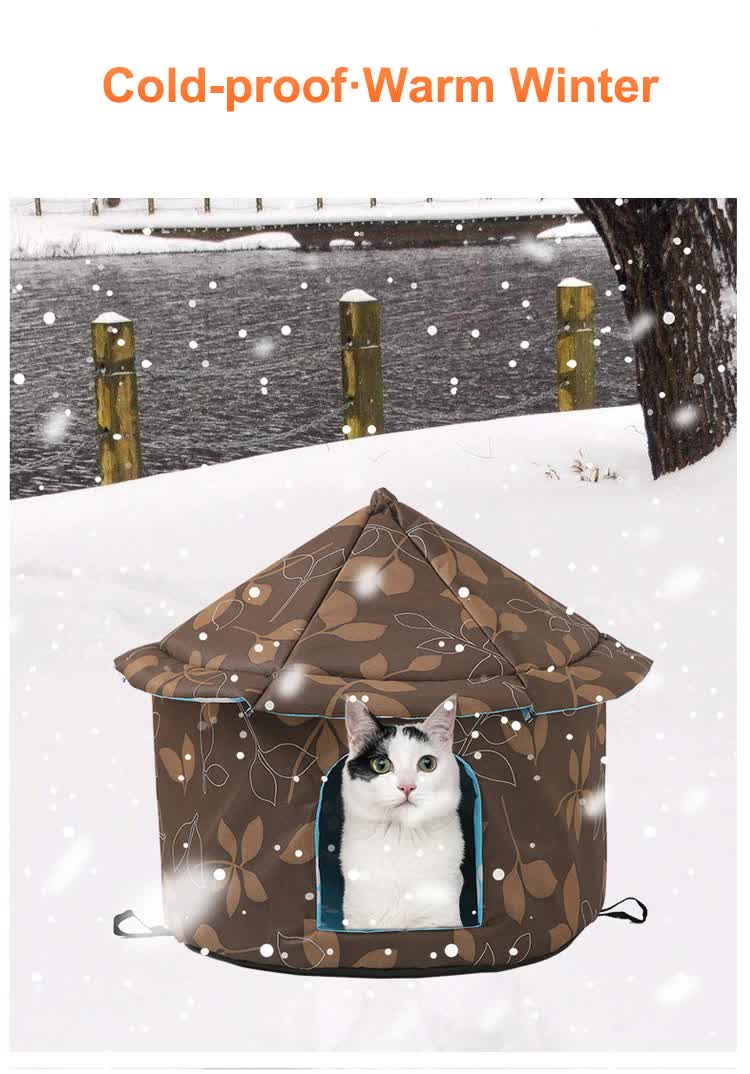 Outdoor Waterproof Cat House (S)