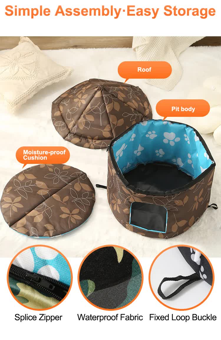Outdoor Waterproof Cat House (M)