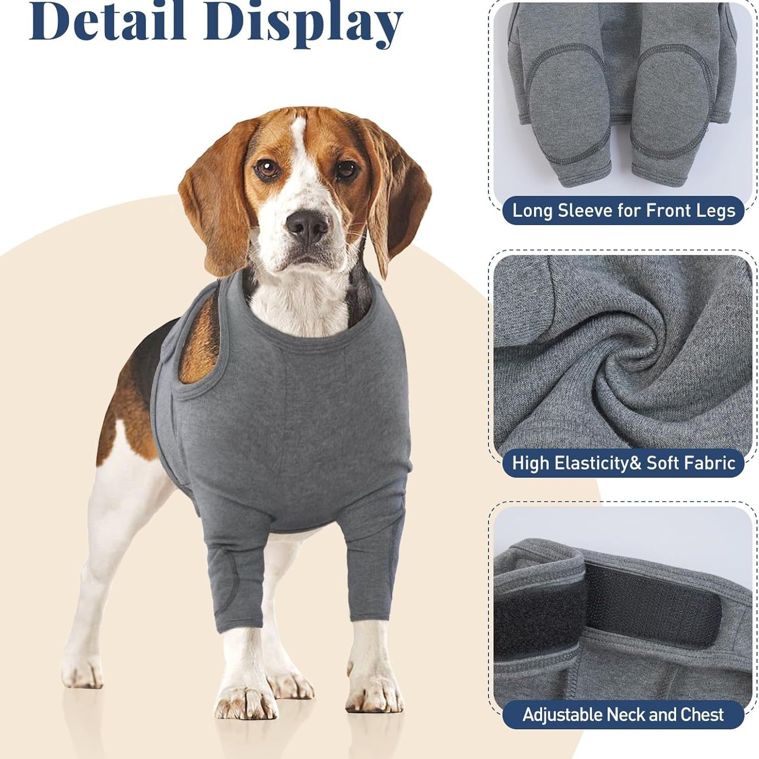M Pet Front Leg Protective Sleeve - Elastic Dog Leg Guard