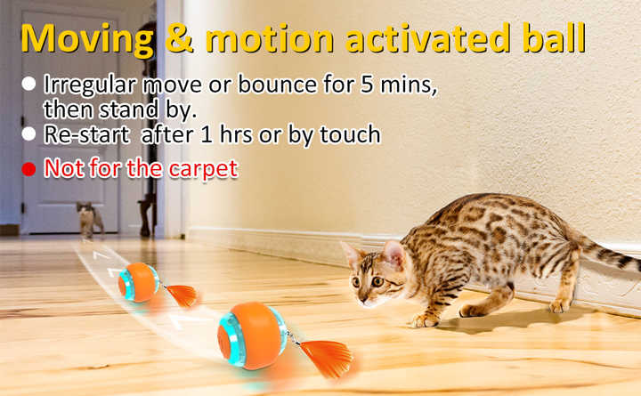 Interactive Electric Cat Toy Ball