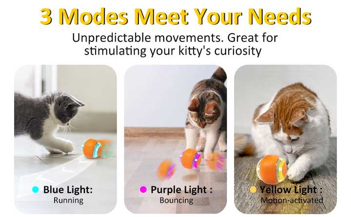 Interactive Electric Cat Toy Ball