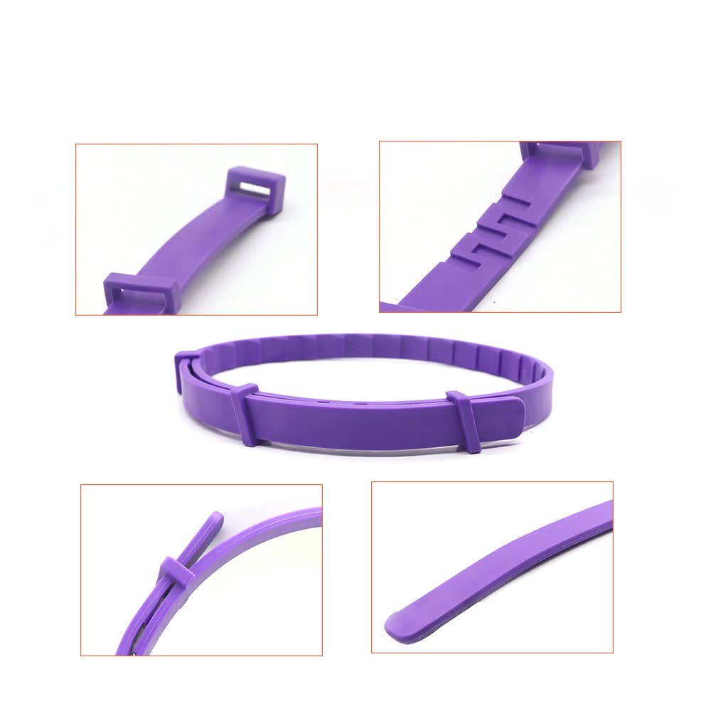 Purple Calming Collars for Dogs - Natural Stress Relief 3 Pack