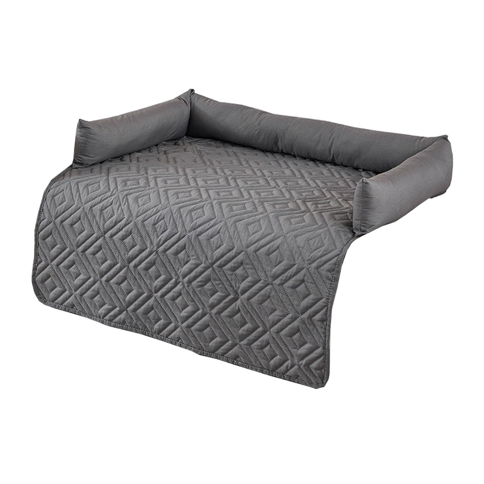 90*90CM Brown Waterproof & Scratch-Resistant Pet Sofa
