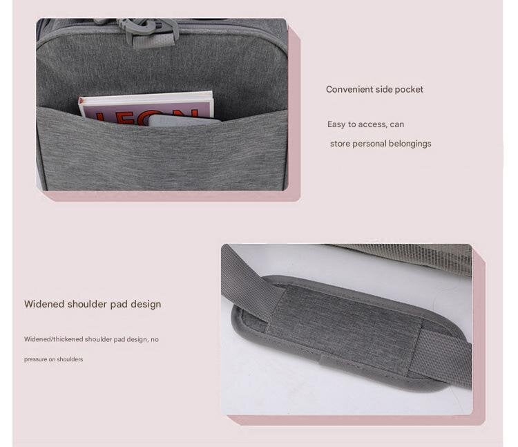 Black Portable Pet Travel Carrier Bag