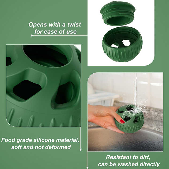 Red Ball and Yellow Mold Pet Treat Dispensing Ball