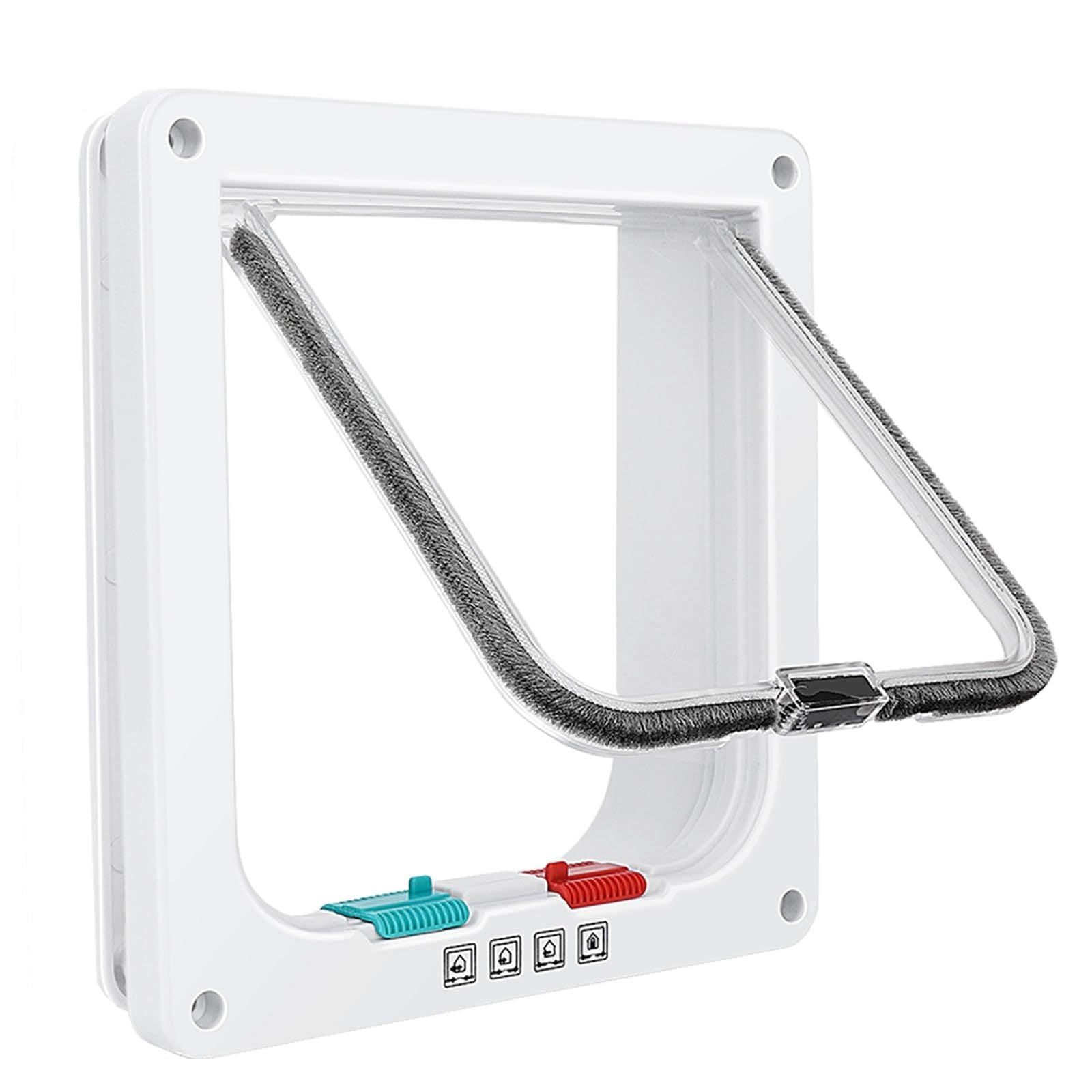 Thin Cat Door For Windows  And Sliding Door